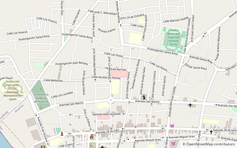 Mercado Centenario location map