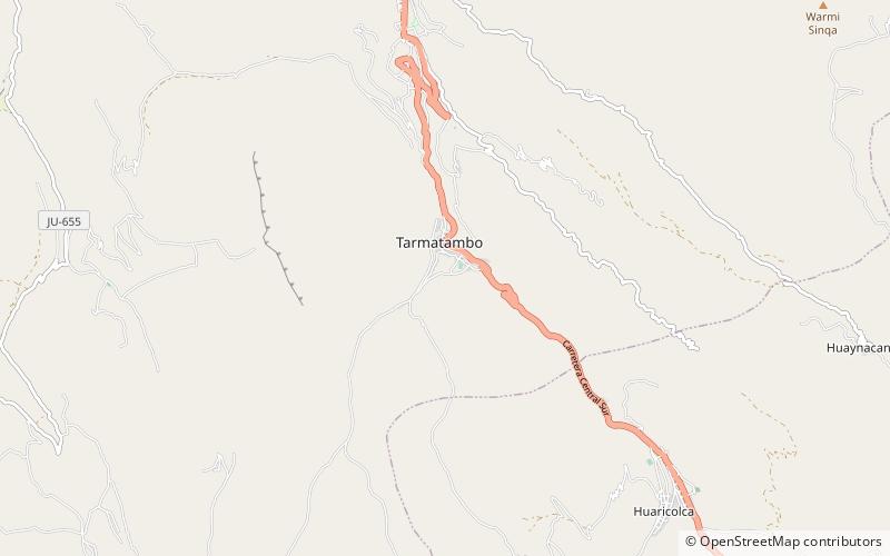 Tarmatambo location map