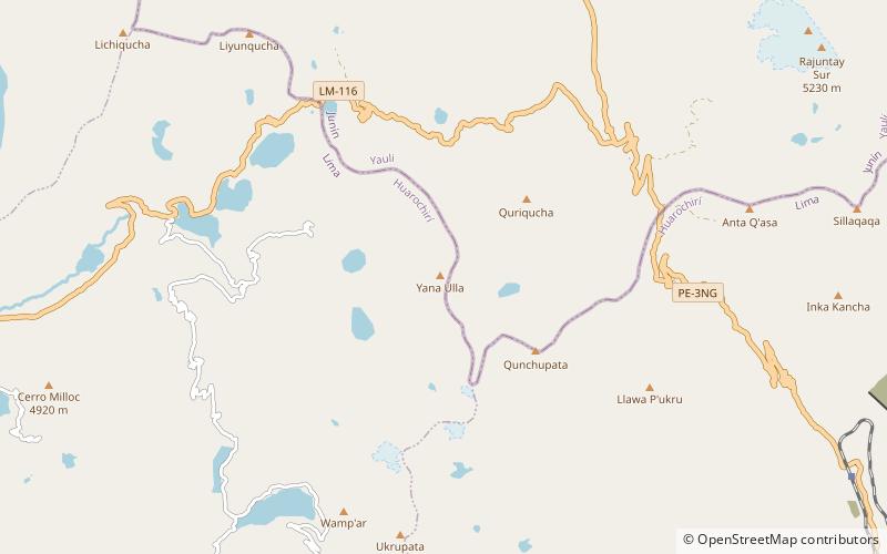 yana ulla location map