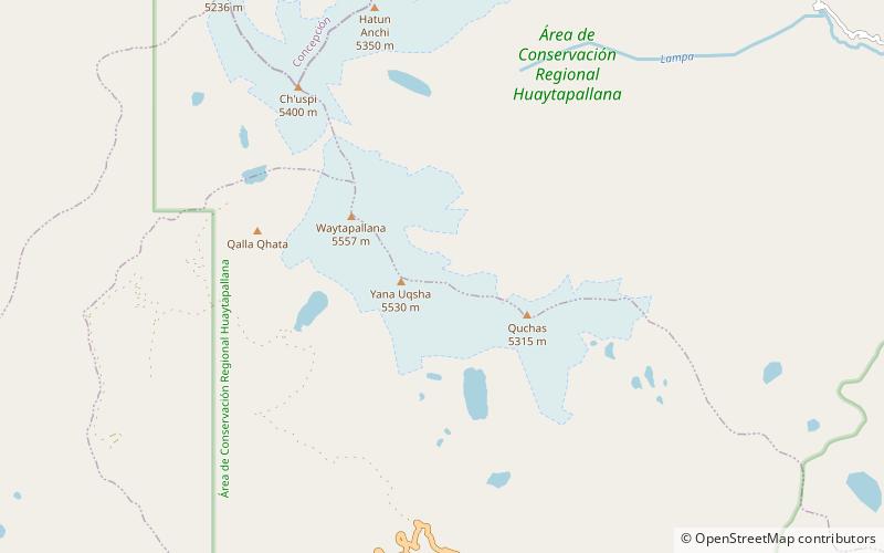 Huaytapallana location map