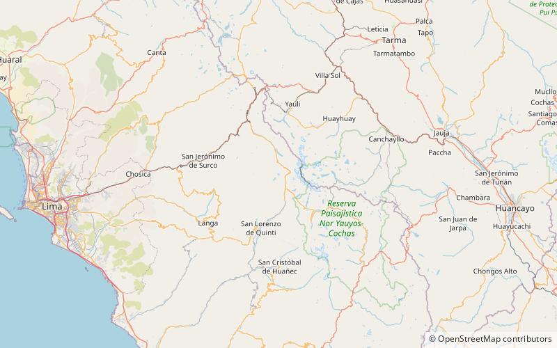huacaypaca location map