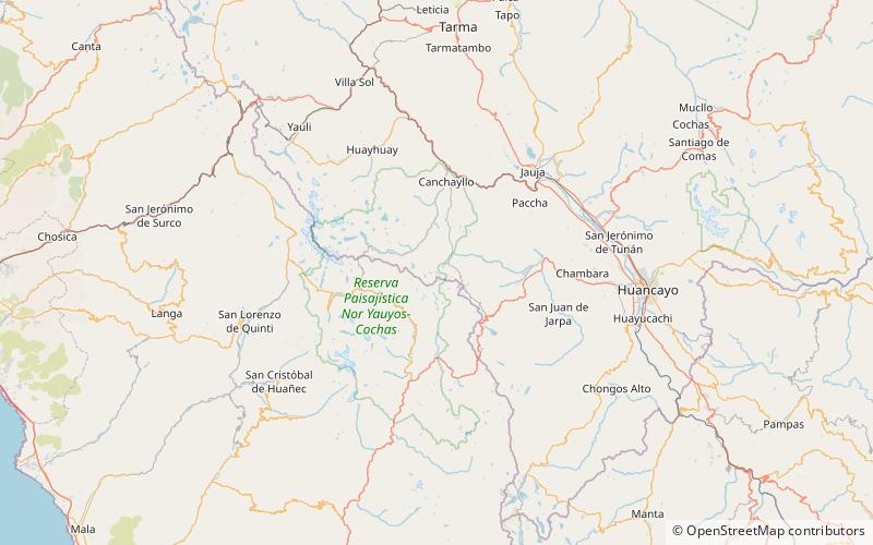 Mancacocha location map