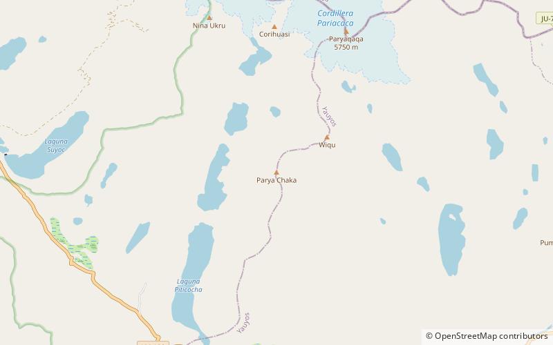 parya chaka location map