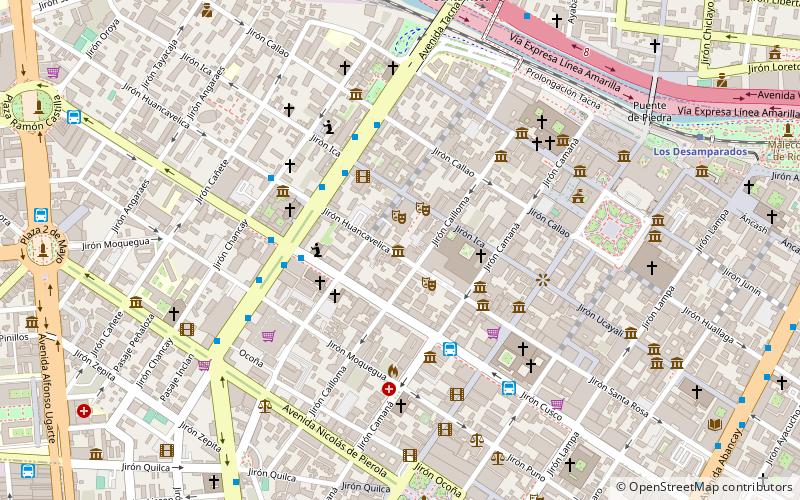 municipal theater lima location map