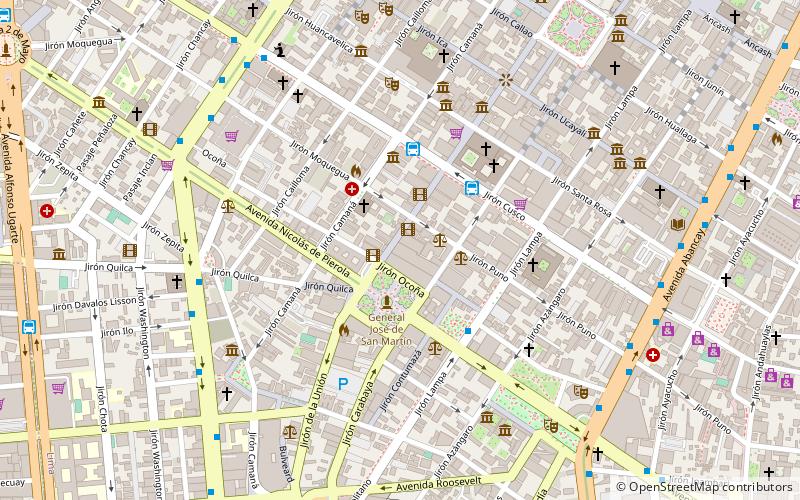 galeria boza lima location map