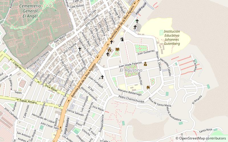 Distrikt Villa El Salvador location map
