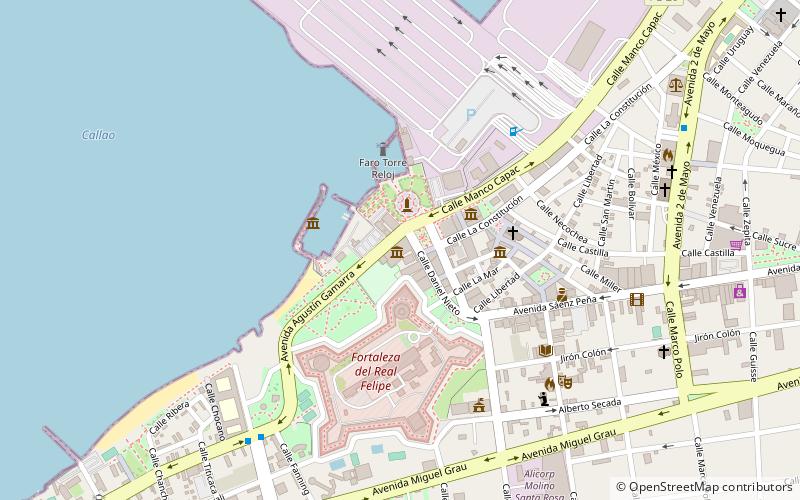 museo naval callao location map