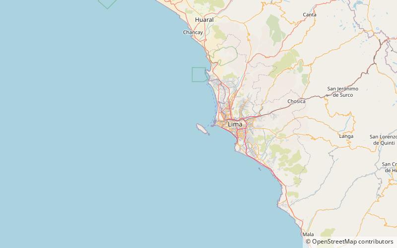 san lorenzo hub port callao location map