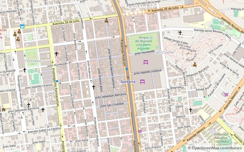 Centro Gamarra location map