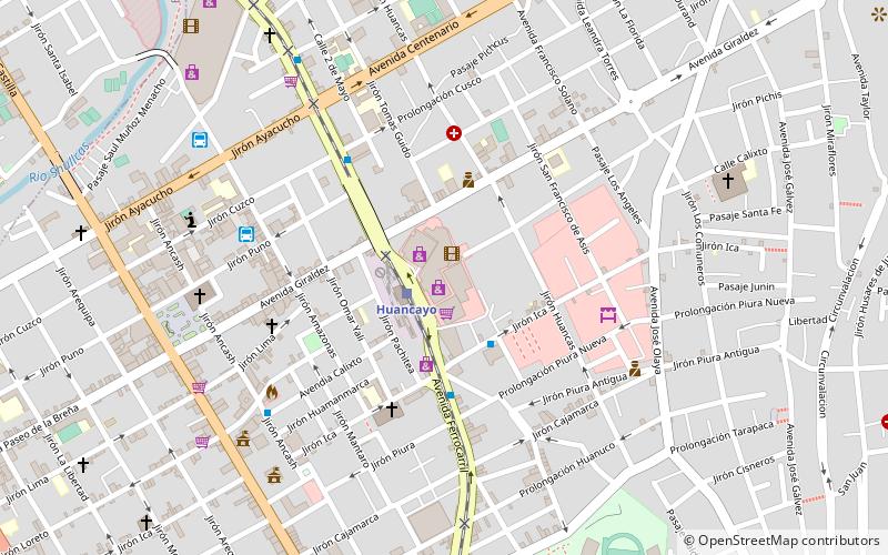 Real Plaza Huancayo location map