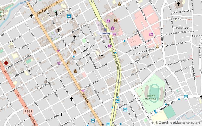 La Inmaculada location map