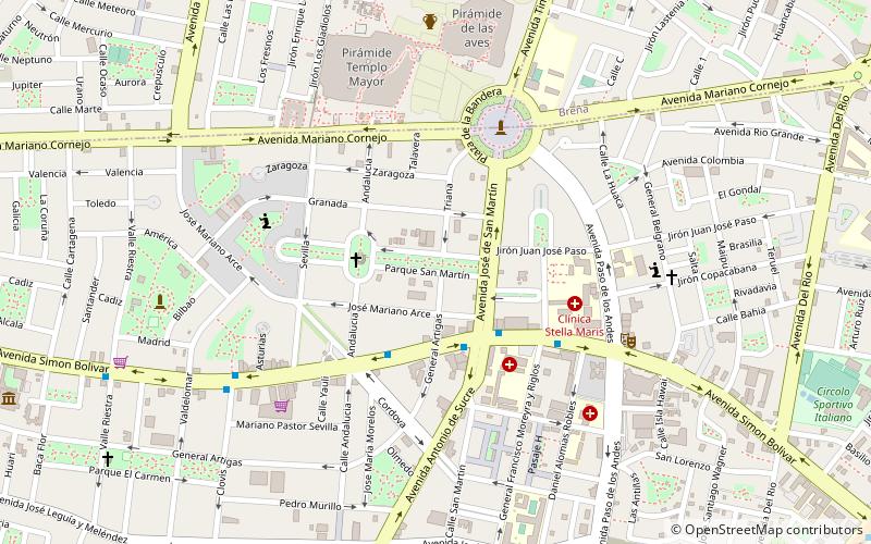 Distrikt Pueblo Libre location map