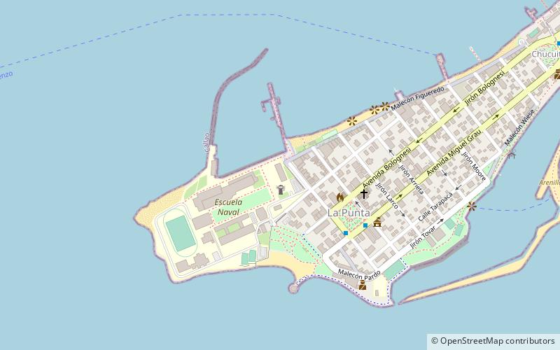 Peruvian Naval School location map