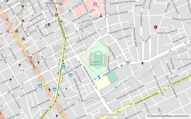 Estadio Huancayo location map