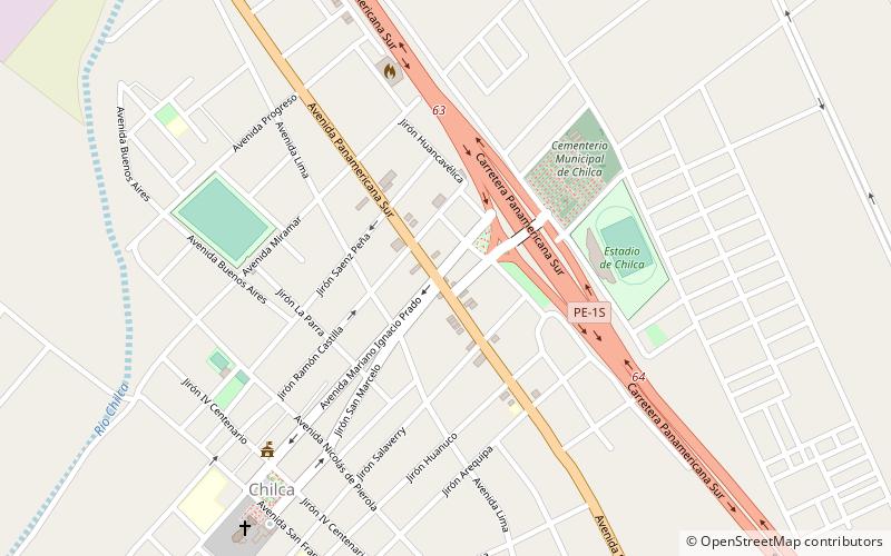 Chilca location map
