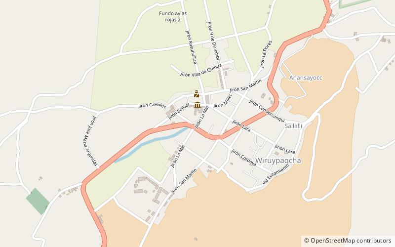 Quinua location map