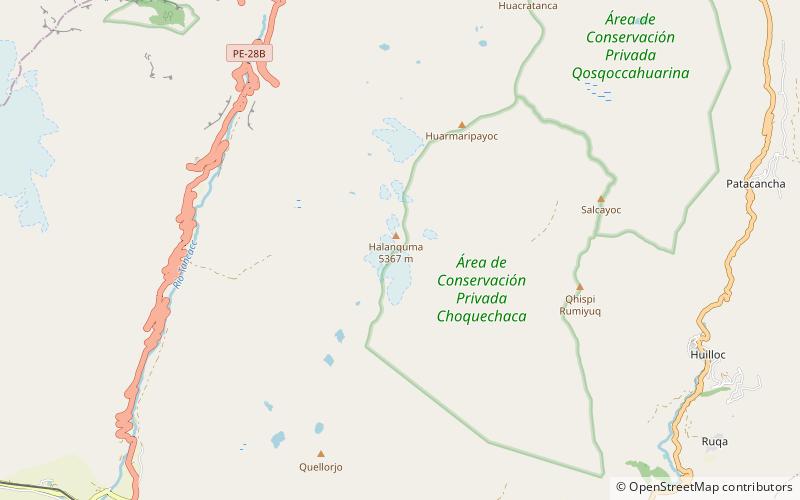 Halancoma location map