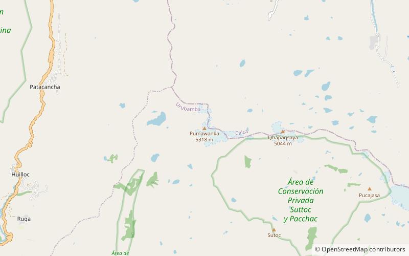 Pumahuanca location map