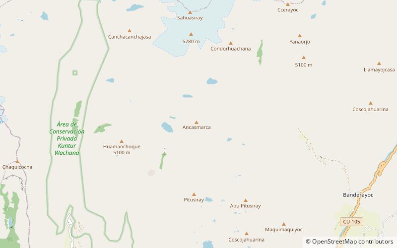Ancasmarca location map