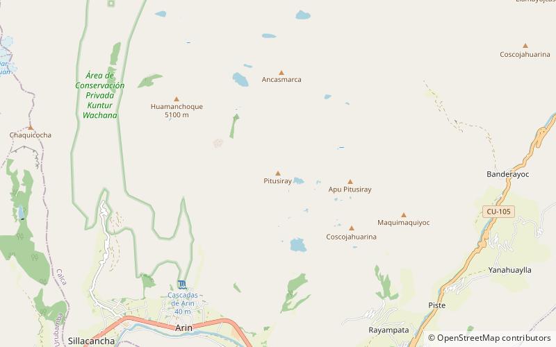 Pitusiray location map
