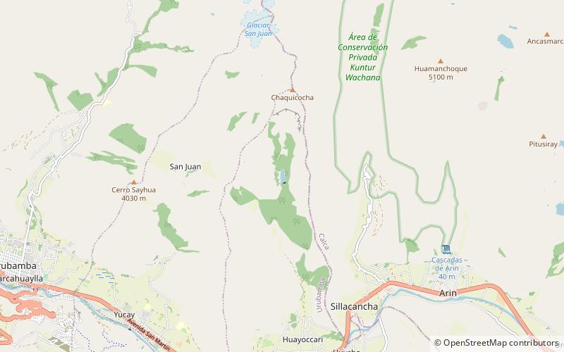 yanacocha location map