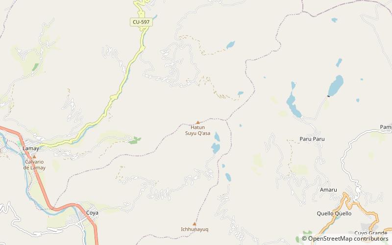 Hatun Suyu Q'asa location map