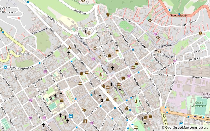 Plaza De Armas location map
