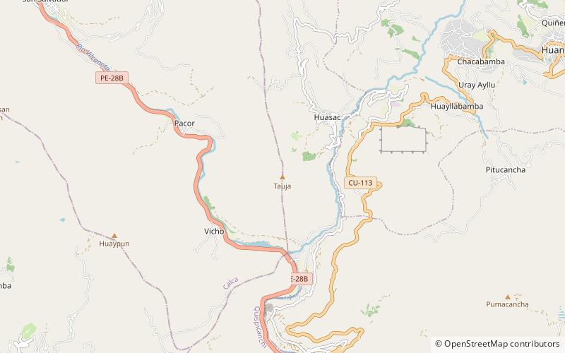 Tauja location map