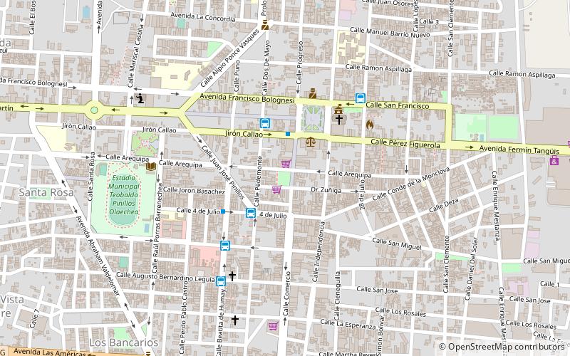 plazuela belen pisco location map