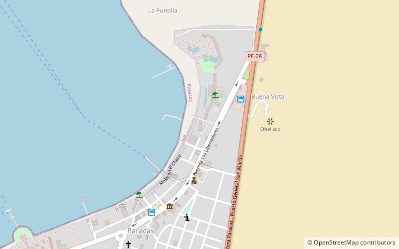 Marina Turística de Paracas location map