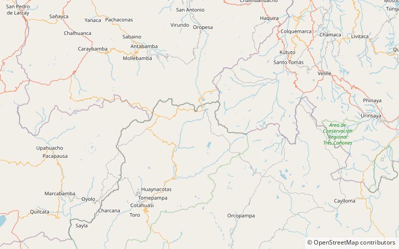 Chunta location map
