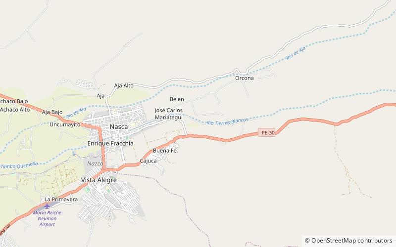 Puquios location map