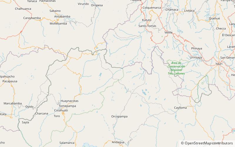 ancasi reserva paisajistica subcuenca del cotahuasi location map