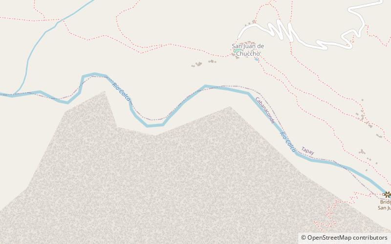 Kanion Colca location map