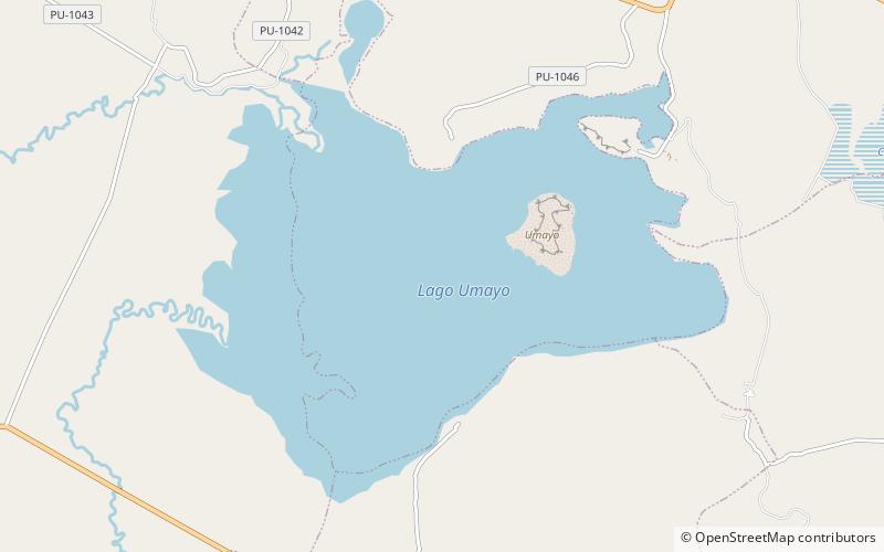 Lago Umayo location map