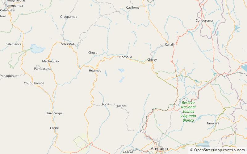 Sabancaya location map