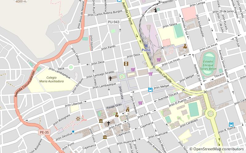 Parque Pino location map