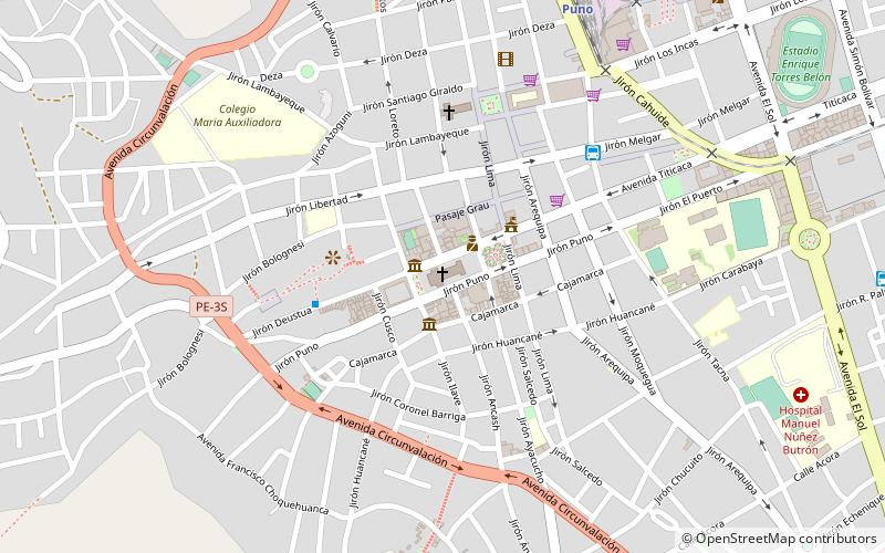 Catedral de Puno location map