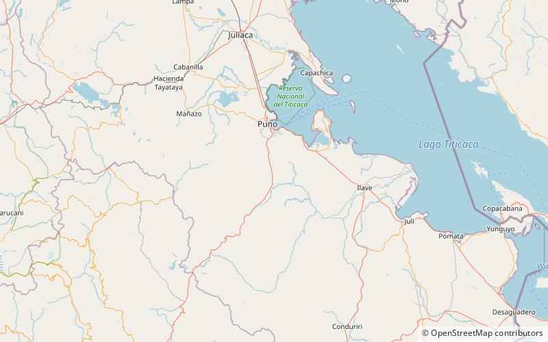 Cutimbo location map