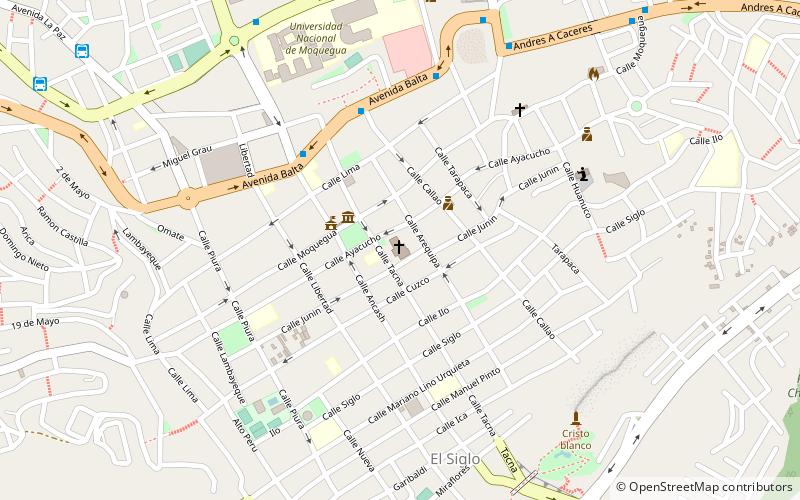 Catedral de Moquegua location map