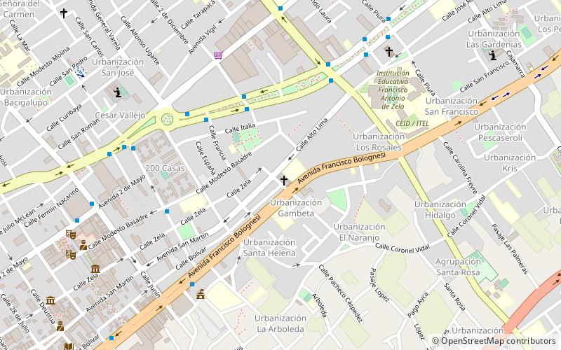 espiritu santo tacna location map