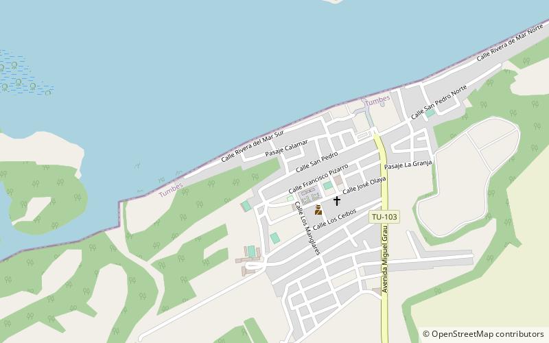 puerto pizarro location map