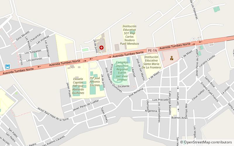 Estadio Mariscal Cáceres location map