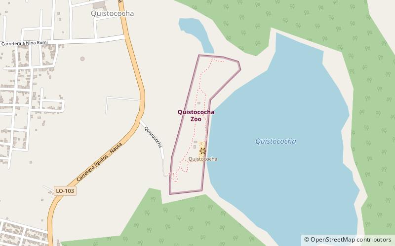Complejo turístico de Quistococha location map