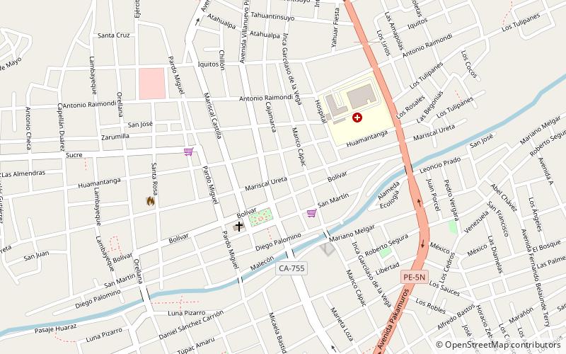 Jaén location map