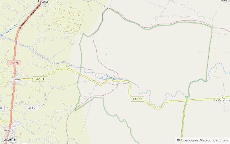Batán Grande location map