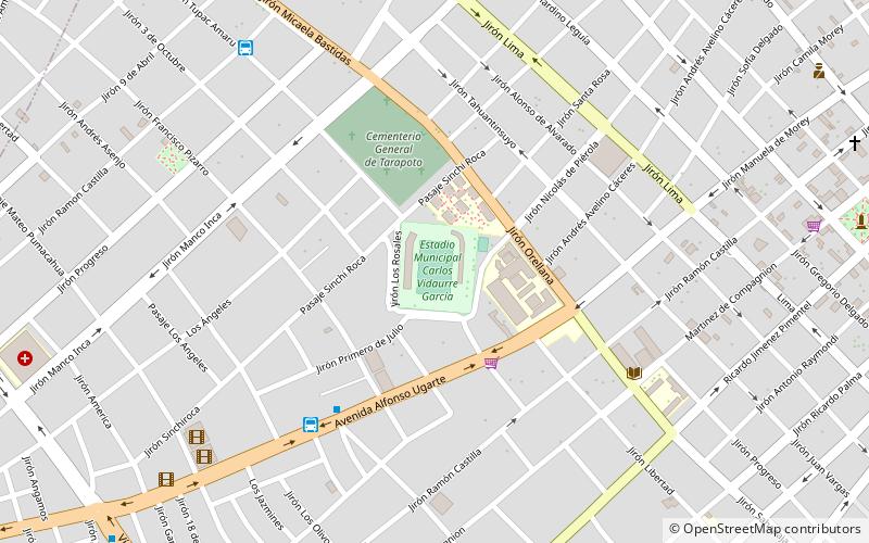 Estadio Municipal Carlos Vidaurre García location map