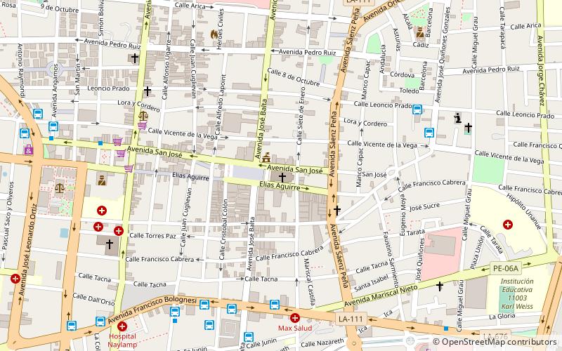 Catedral de Chiclayo location map