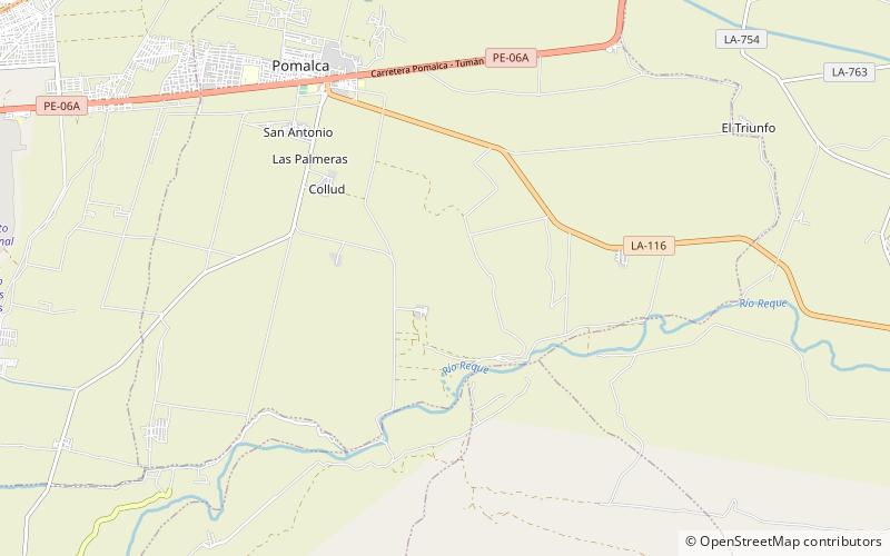Ventarron location map