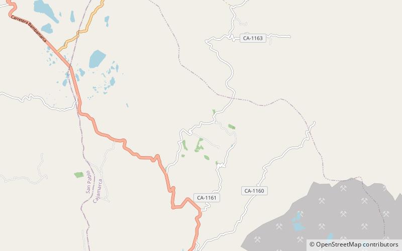 Cordillera Central páramo location map